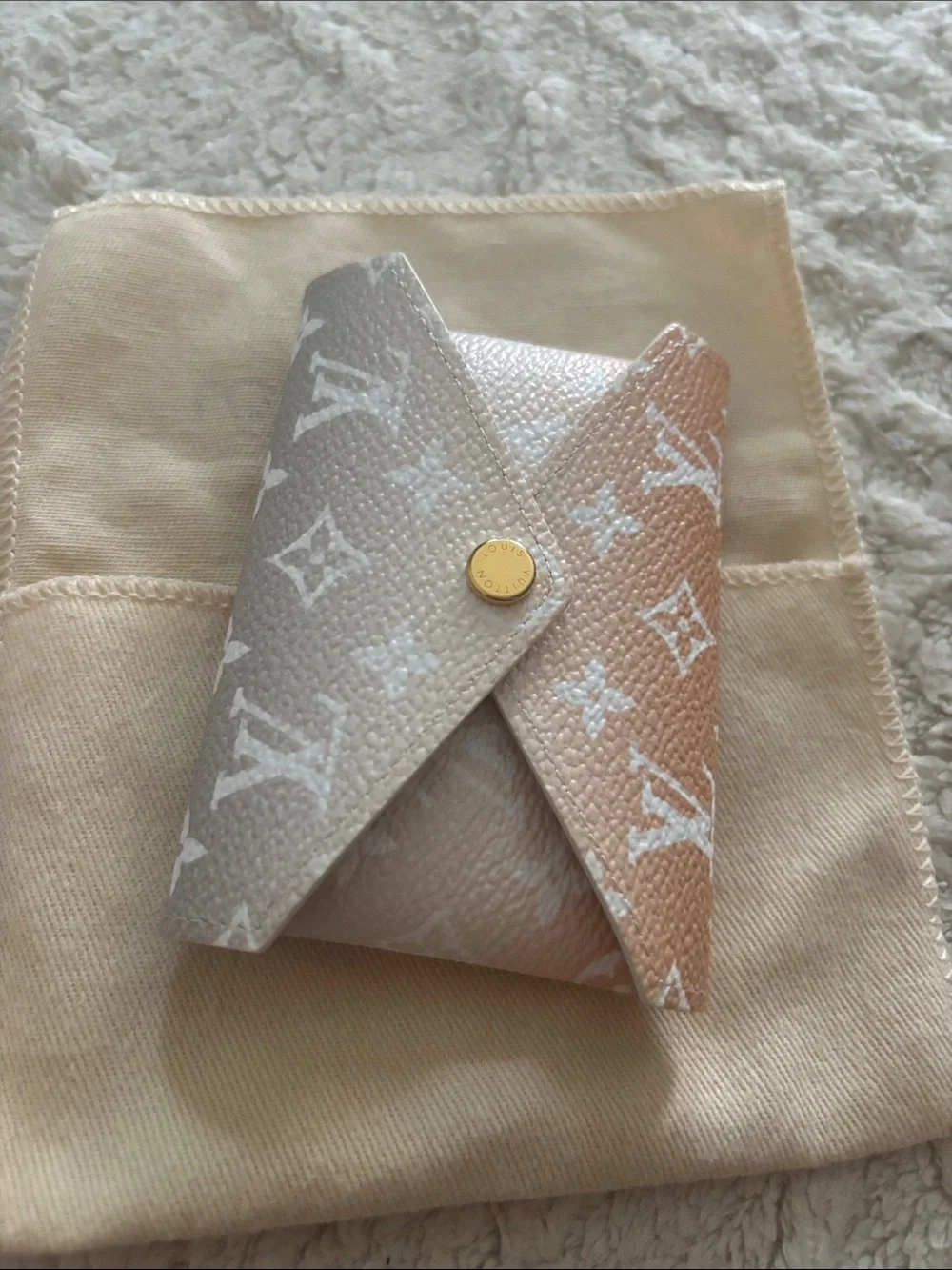 Louis Vuitton By The Pool Mini Kirigami Monogram Envelope Card Holder
